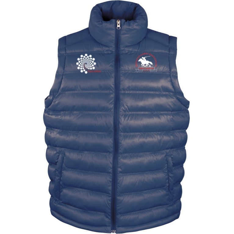 Padded Gilet : Navy